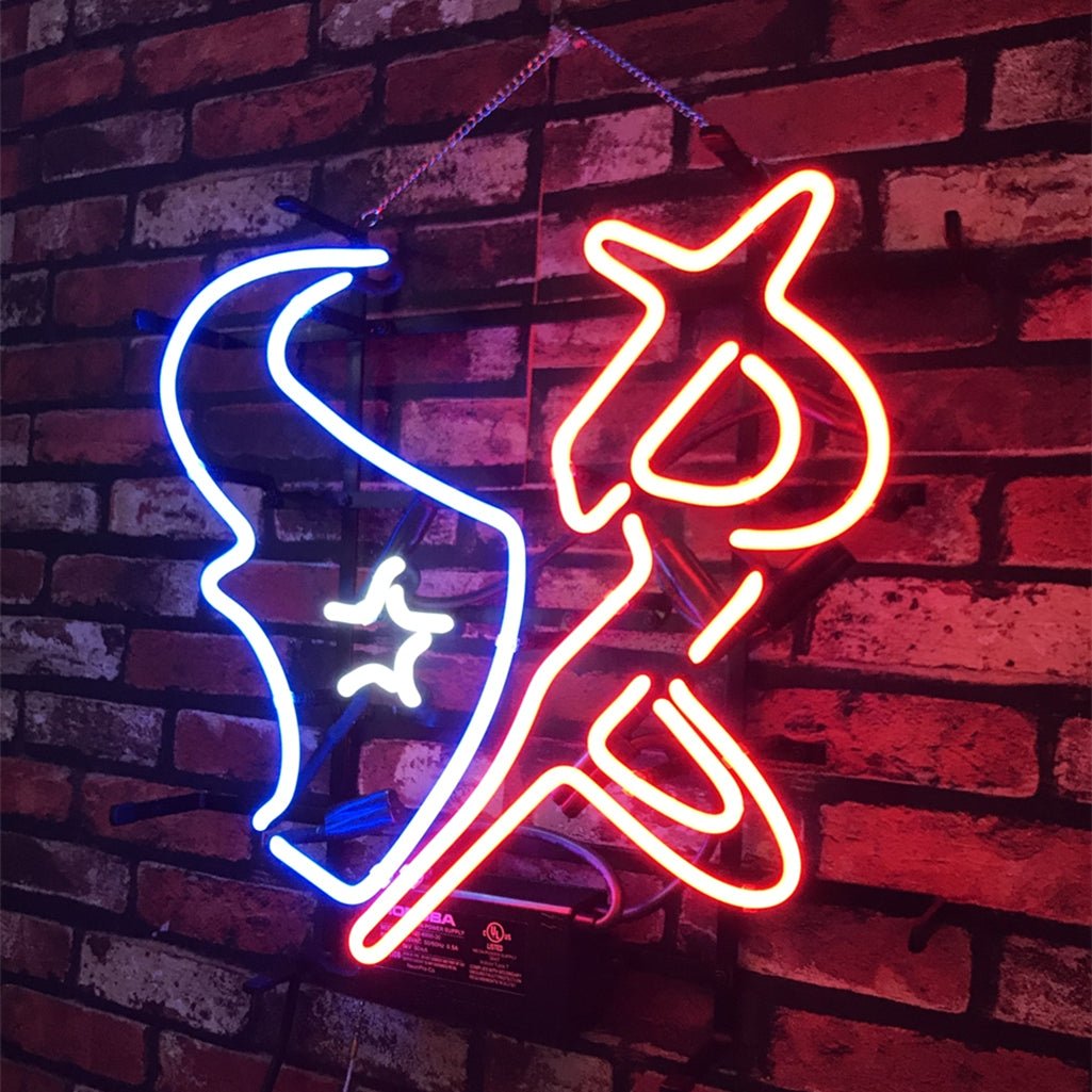 Houston Texans Neon Signs Light - themonogram manor 
