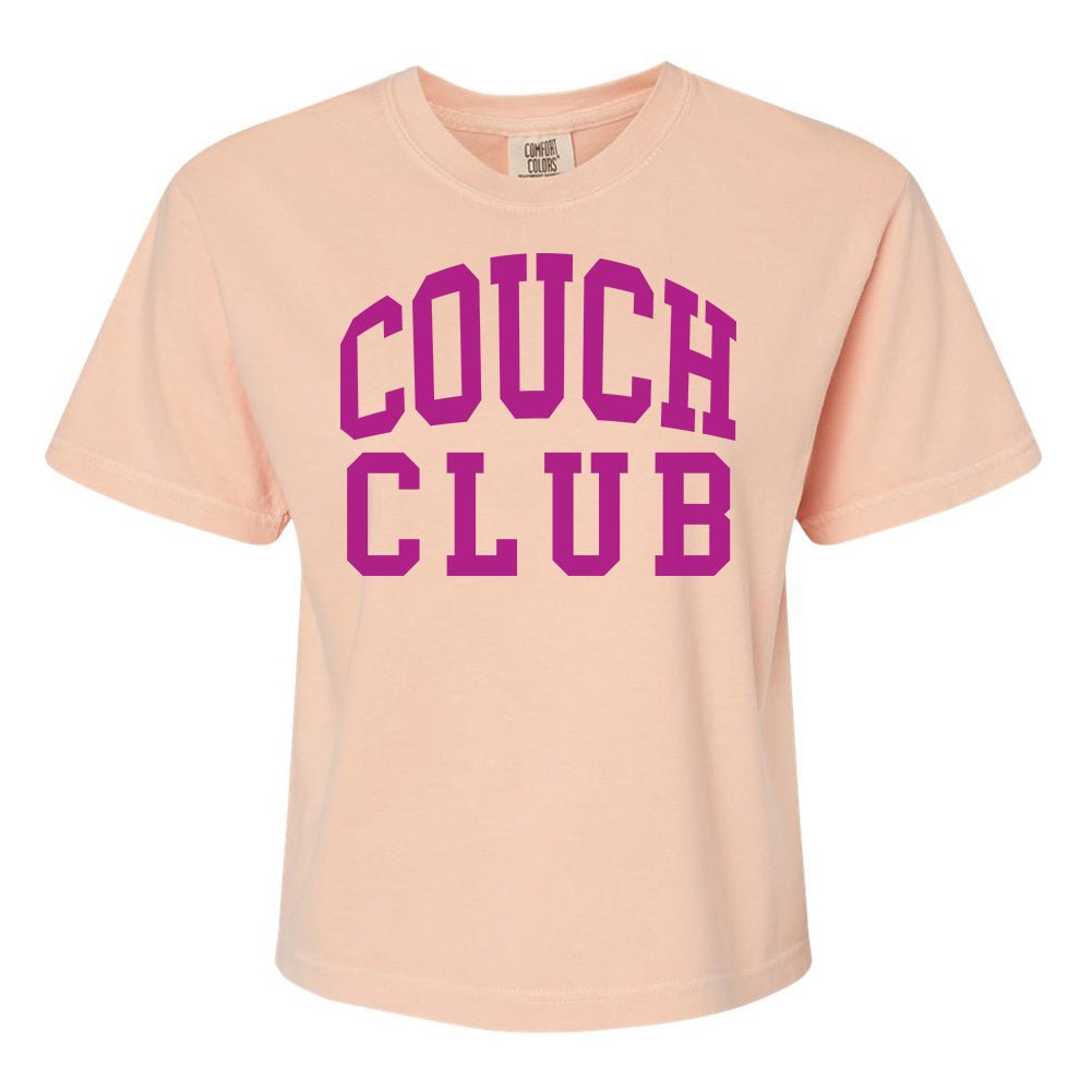 'Team Nap/Couch Club' Boxy T-Shirt - themonogram manor 