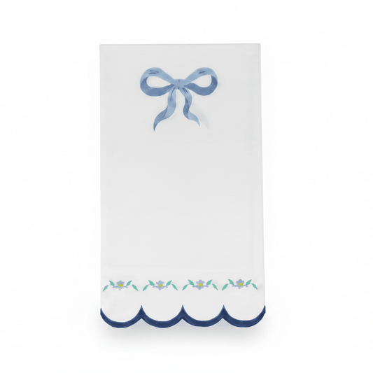 Blue Coquette Luncheon Napkins (Set of 16) - themonogram manor 