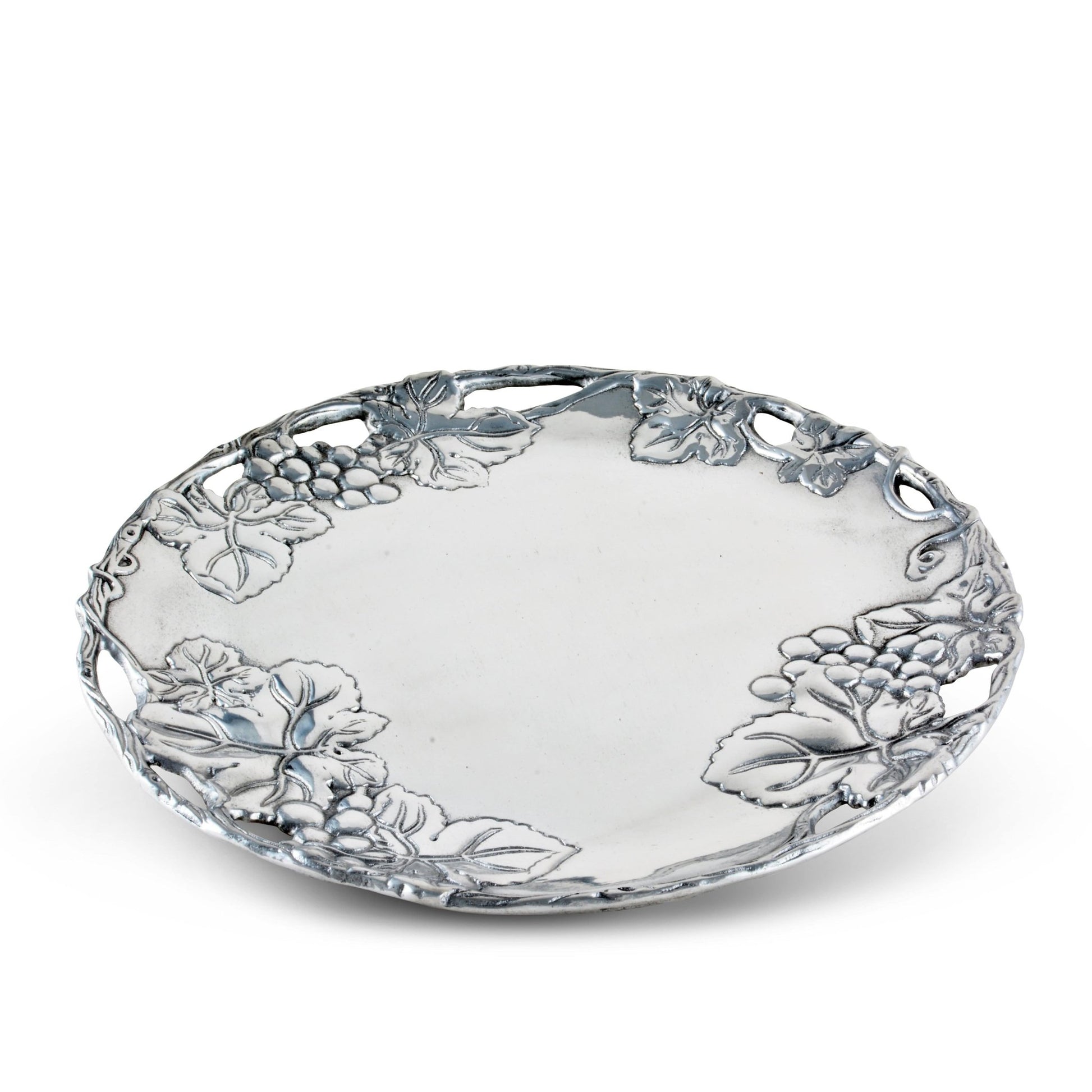 Grape 12 Round Plate - themonogram manor 