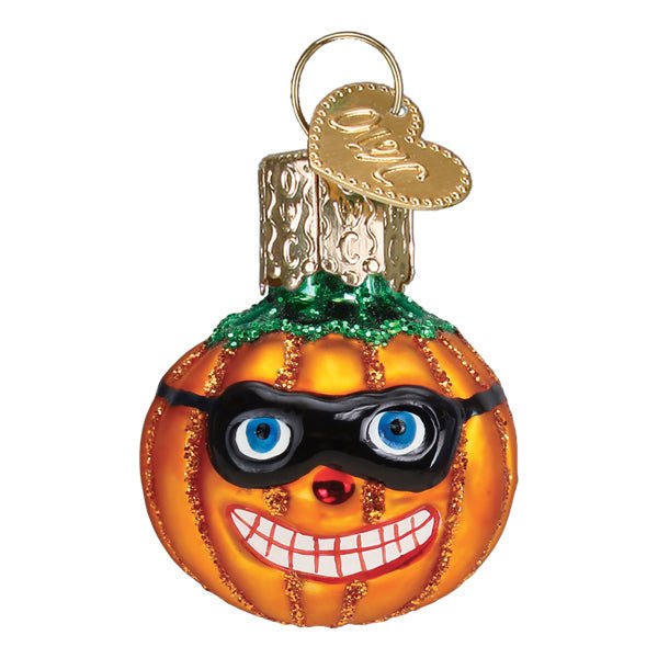 Mini Masked Jack O'lantern Ornament - themonogram manor 