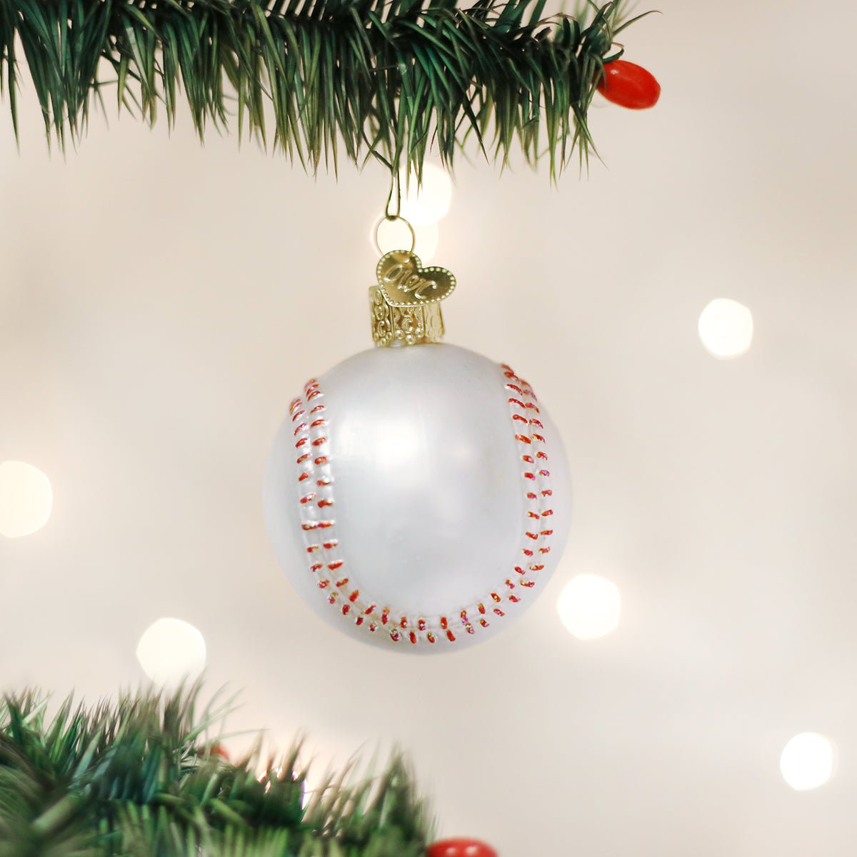 Baseball Christmas Ornament - themonogram manor 