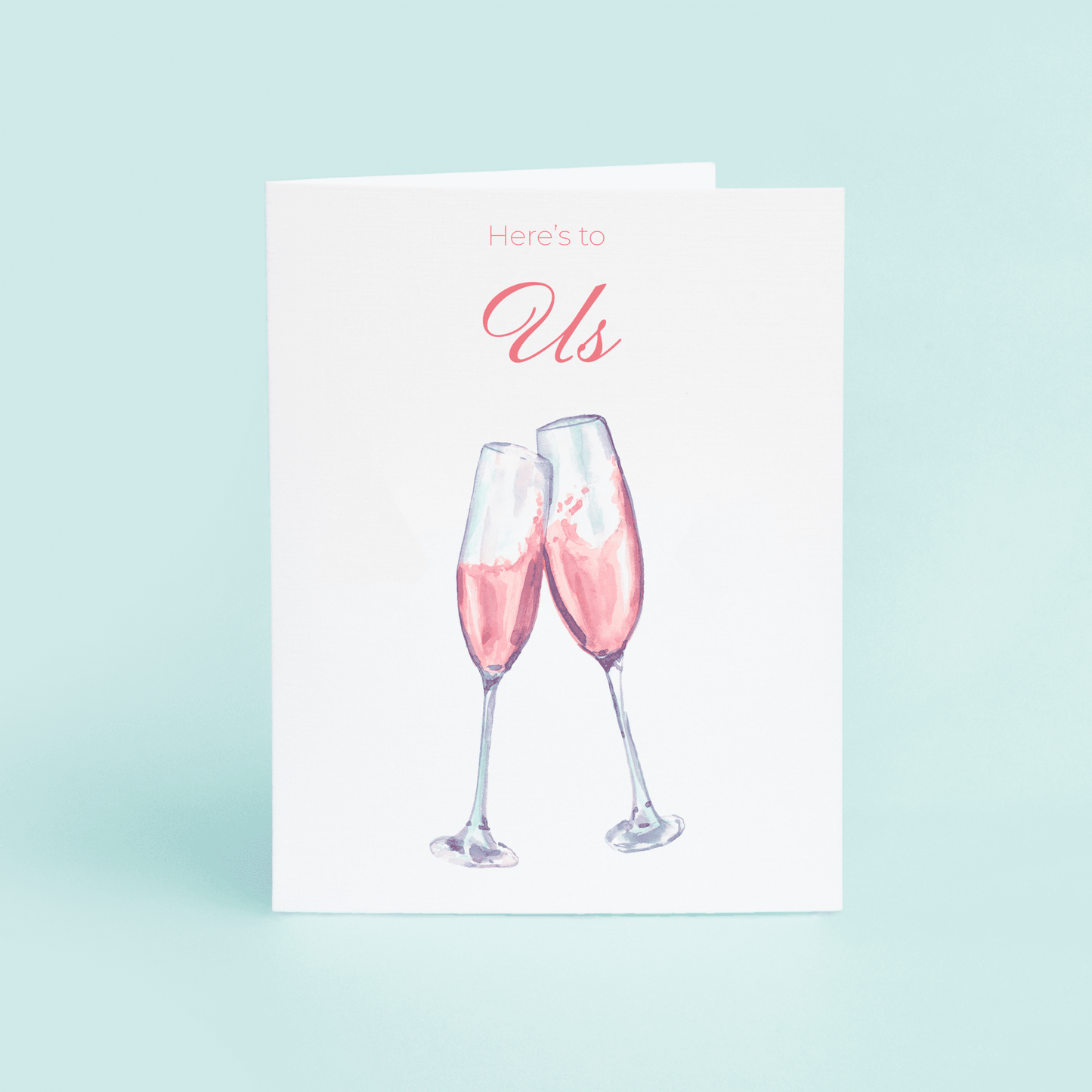 Rosé Clink "Here's To Us" - themonogram manor 
