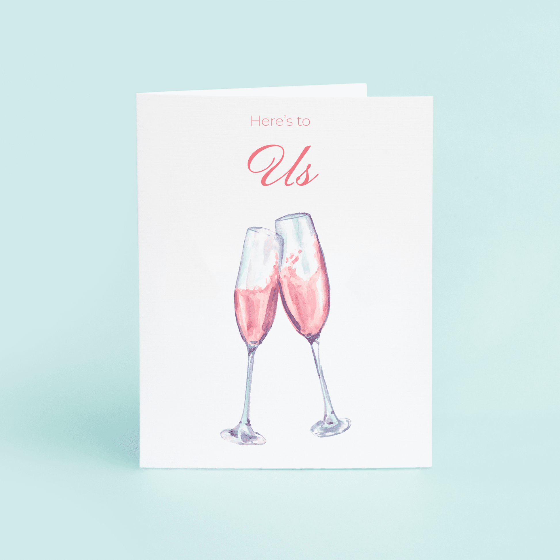 Rosé Clink "Here's To Us" - themonogram manor 
