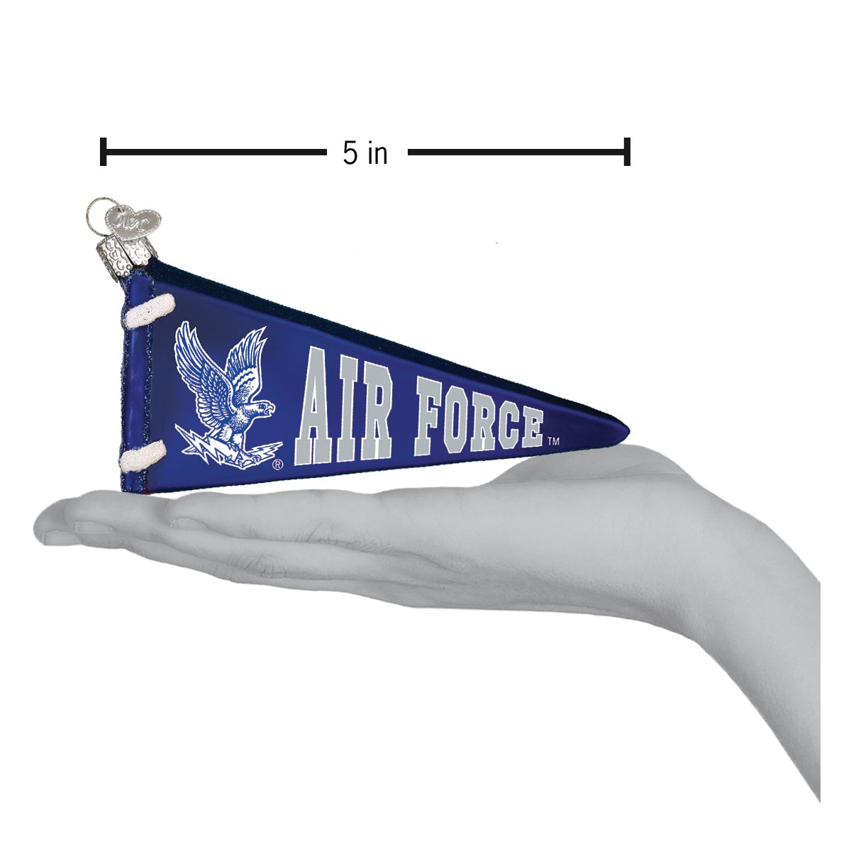 Air Force Pennant Ornament - themonogram manor 
