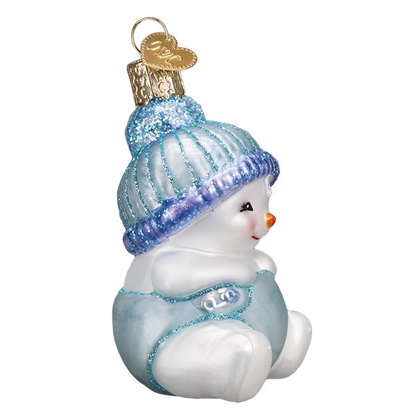 Snow Baby Boy Ornament - themonogram manor 