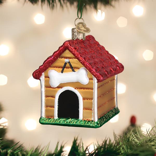 Dog House Ornament - #themonogram manor #