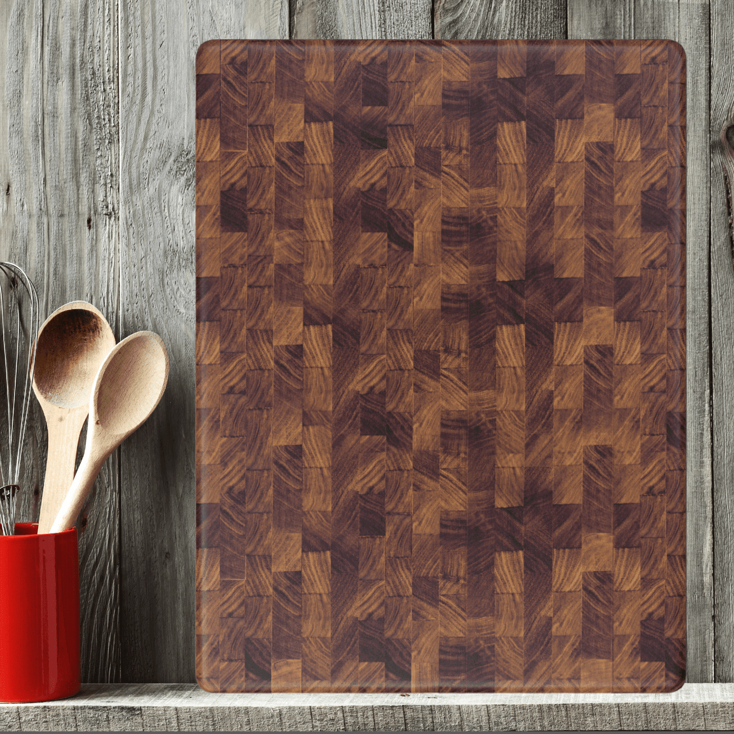 Medium End Grain Walnut Wood Butcher Block - themonogram manor 