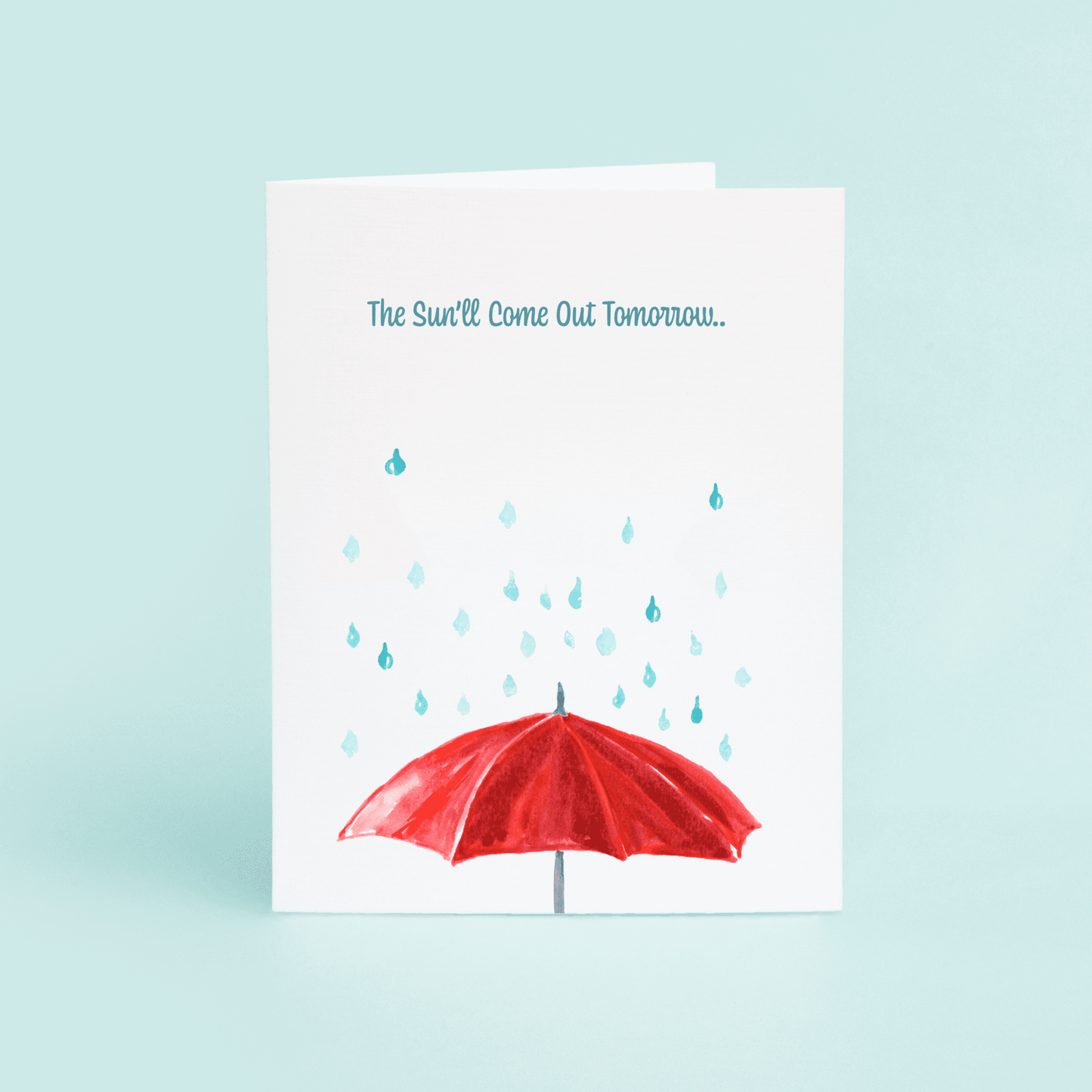 Umbrella "Sun'll Come Out Tomorrow" - themonogram manor 