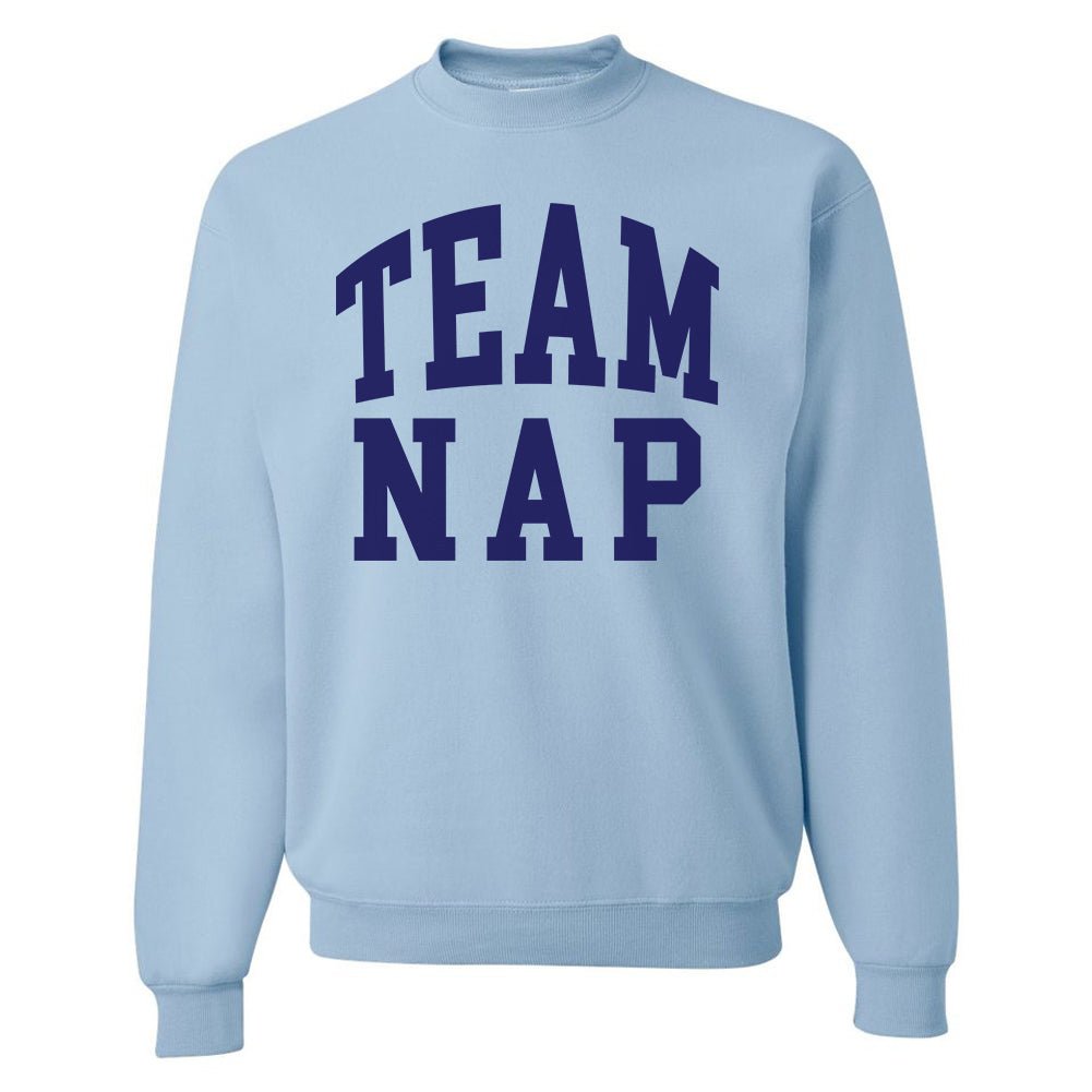 'Team Nap/Couch Club' Crewneck Sweatshirt - themonogram manor 