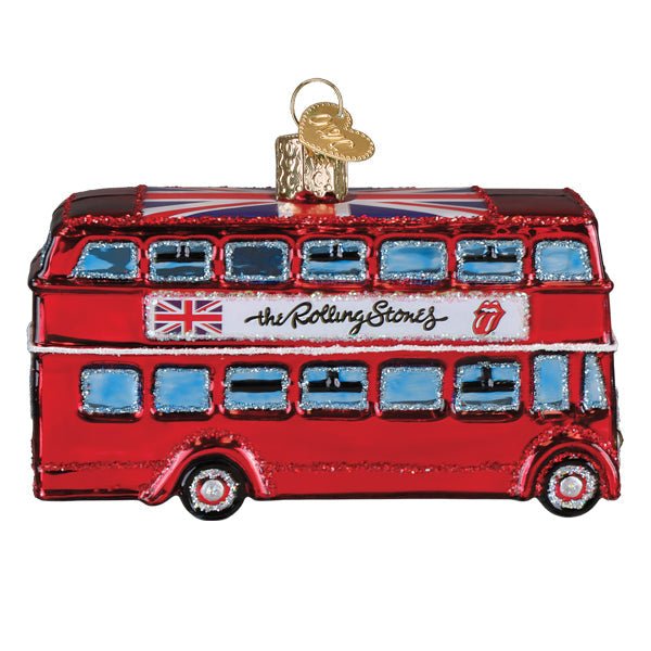 The Rolling Stones British Bus Ornament - themonogram manor 