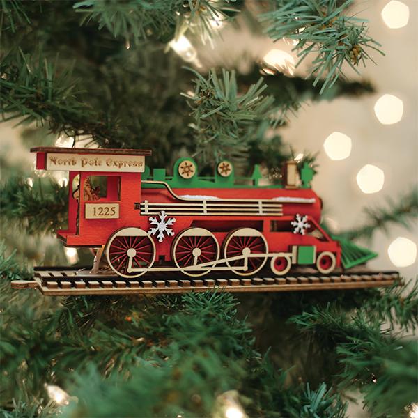 Santa's NP Express Engine - themonogram manor 