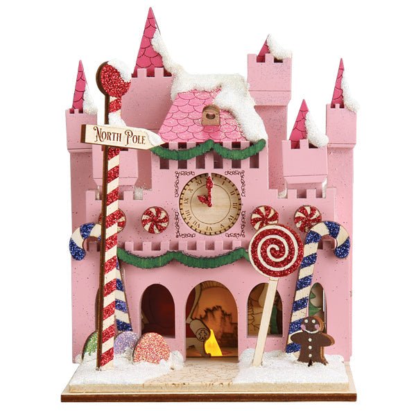Santa's Magic Castle Ornament - themonogram manor 