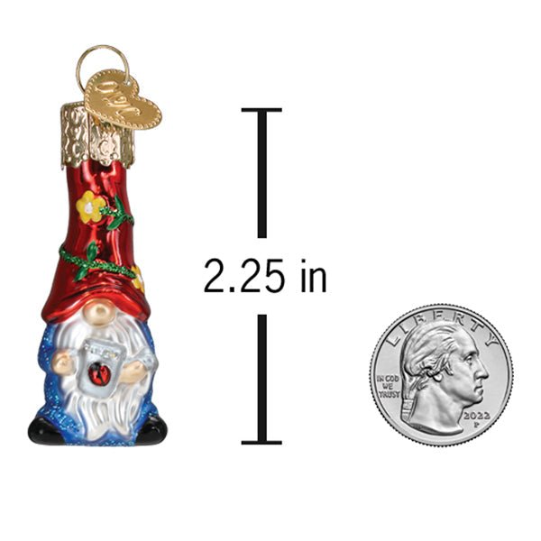 Mini Garden Gnome Ornament - themonogram manor 