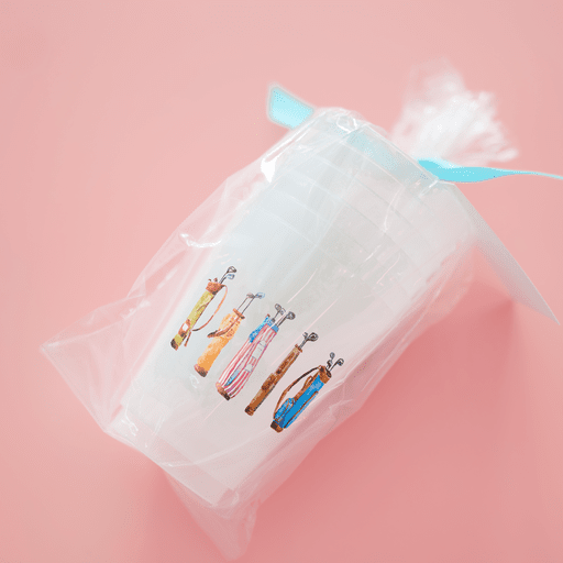 Plastic Golf Bag Cups - themonogram manor 