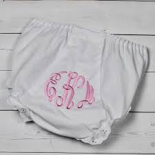 Diaper Cover Eyelet Panty, Double Seated (Pk of 4) - themonogram manor 