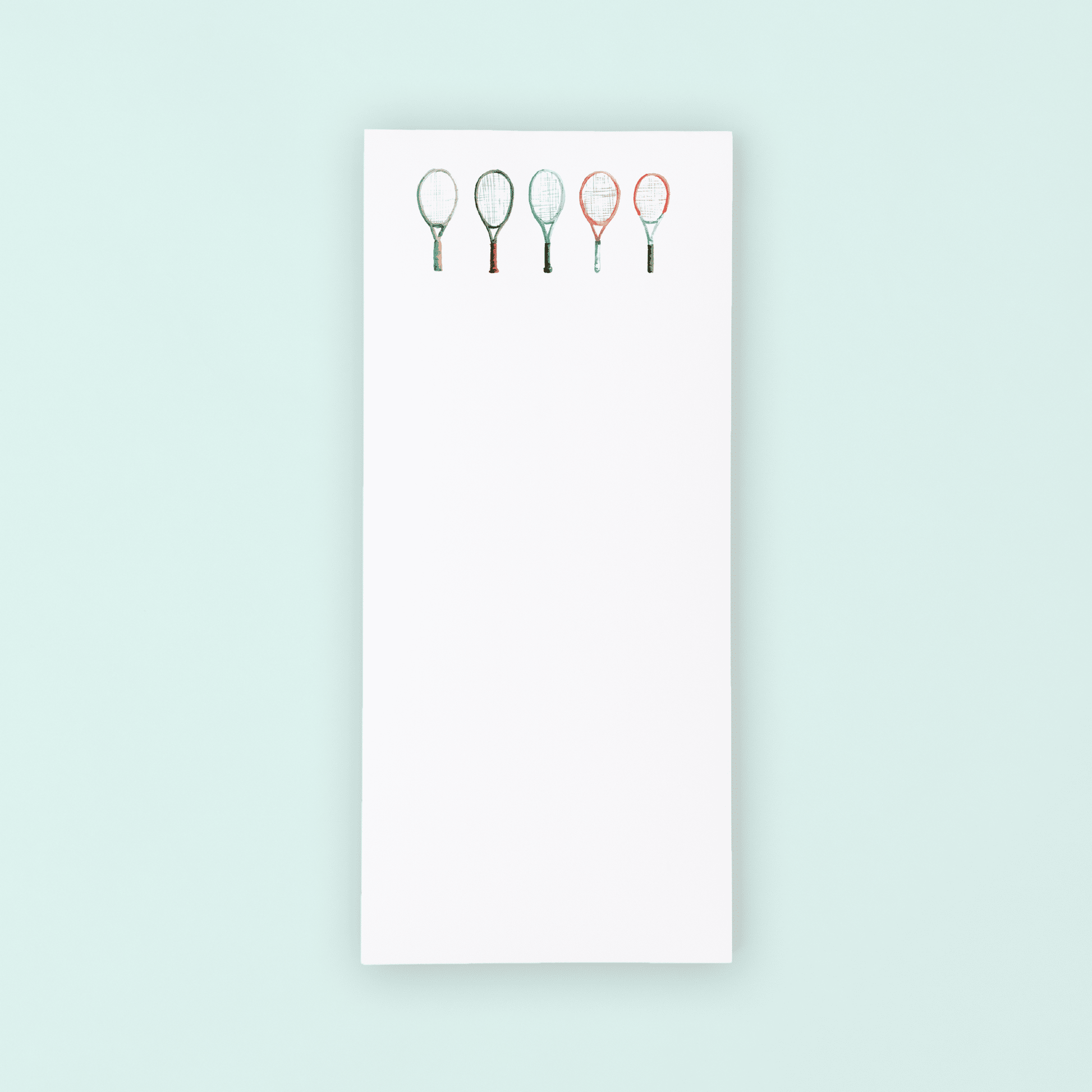 Tennis Rackets Lists Pad - themonogram manor 