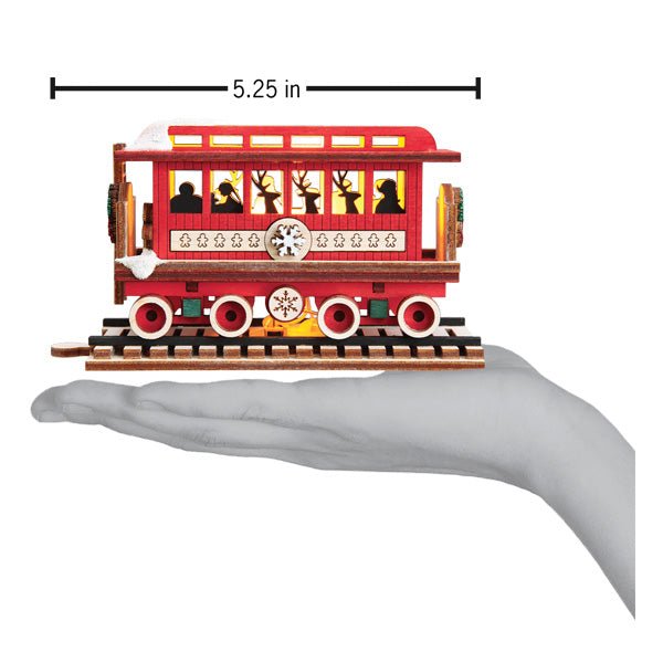Passenger Car Elves Ornament - themonogram manor 