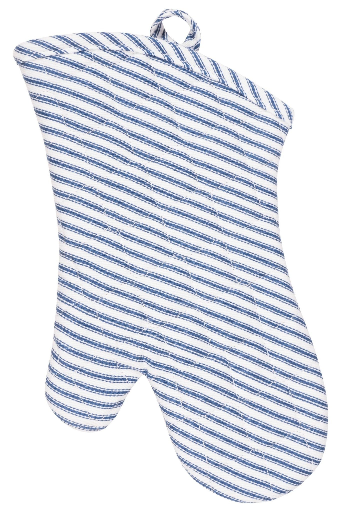 KAF Home Metro Stripe Terry Lined Oven Mitt - themonogram manor 