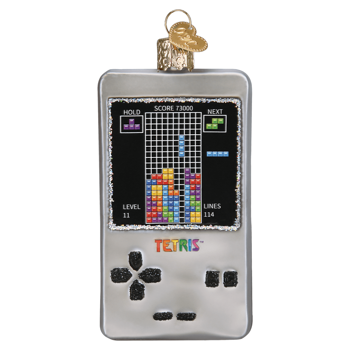 Tetris™ Ornament - themonogram manor 