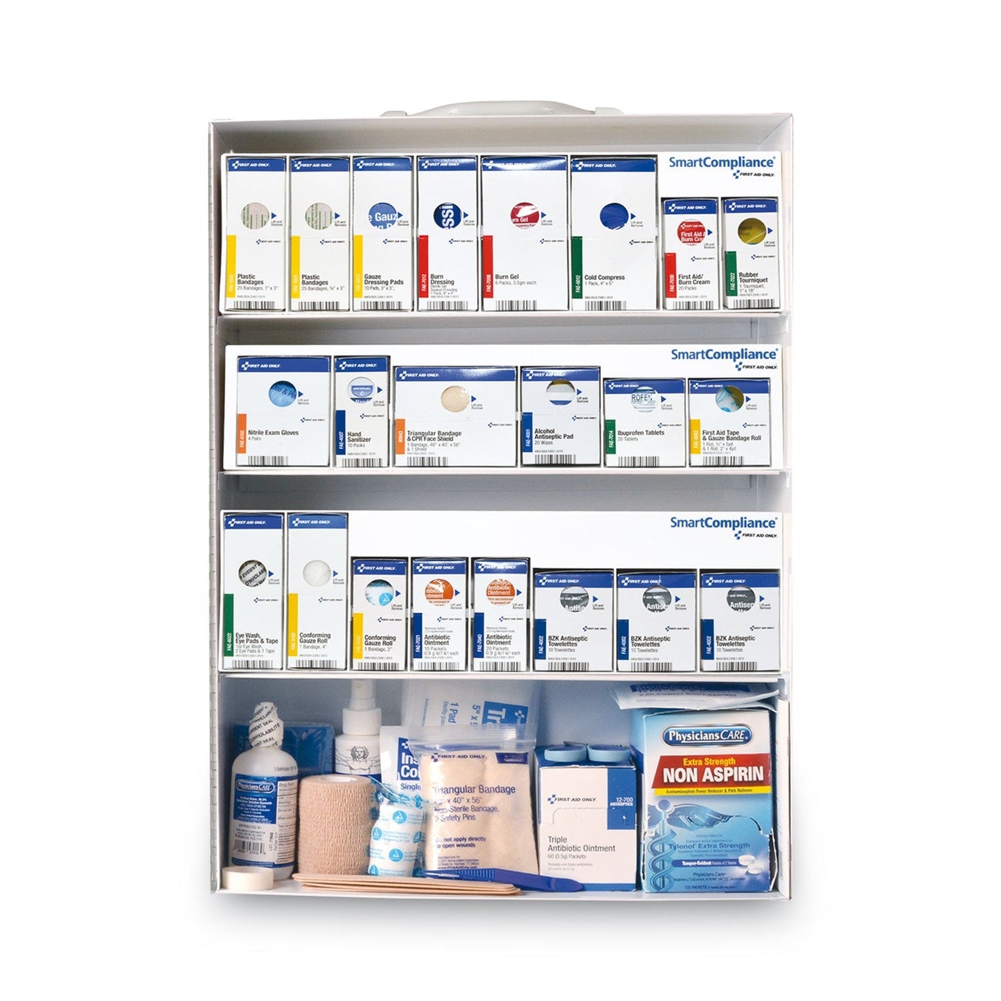 First Aid Only SmartCompliance RetroFit Grids, 215 Pieces, Plastic Case - themonogram manor 