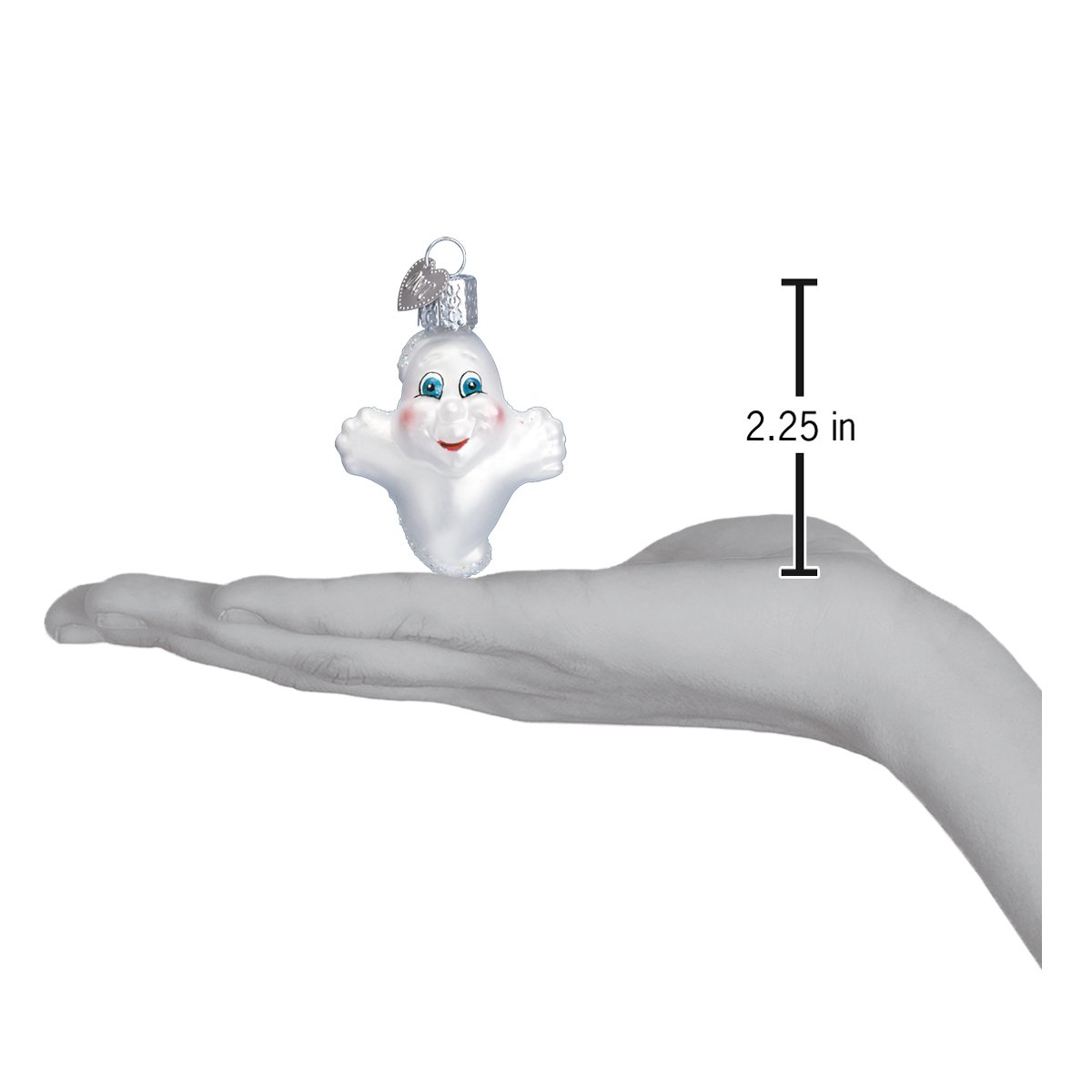 Miniature Ghost Ornament - #themonogram manor #