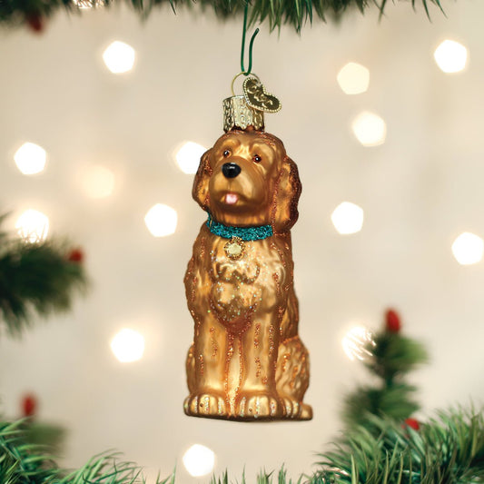 Irish Doodle Ornament - themonogram manor 
