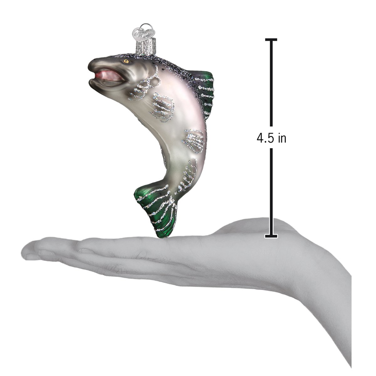 King Salmon Ornament - themonogram manor 