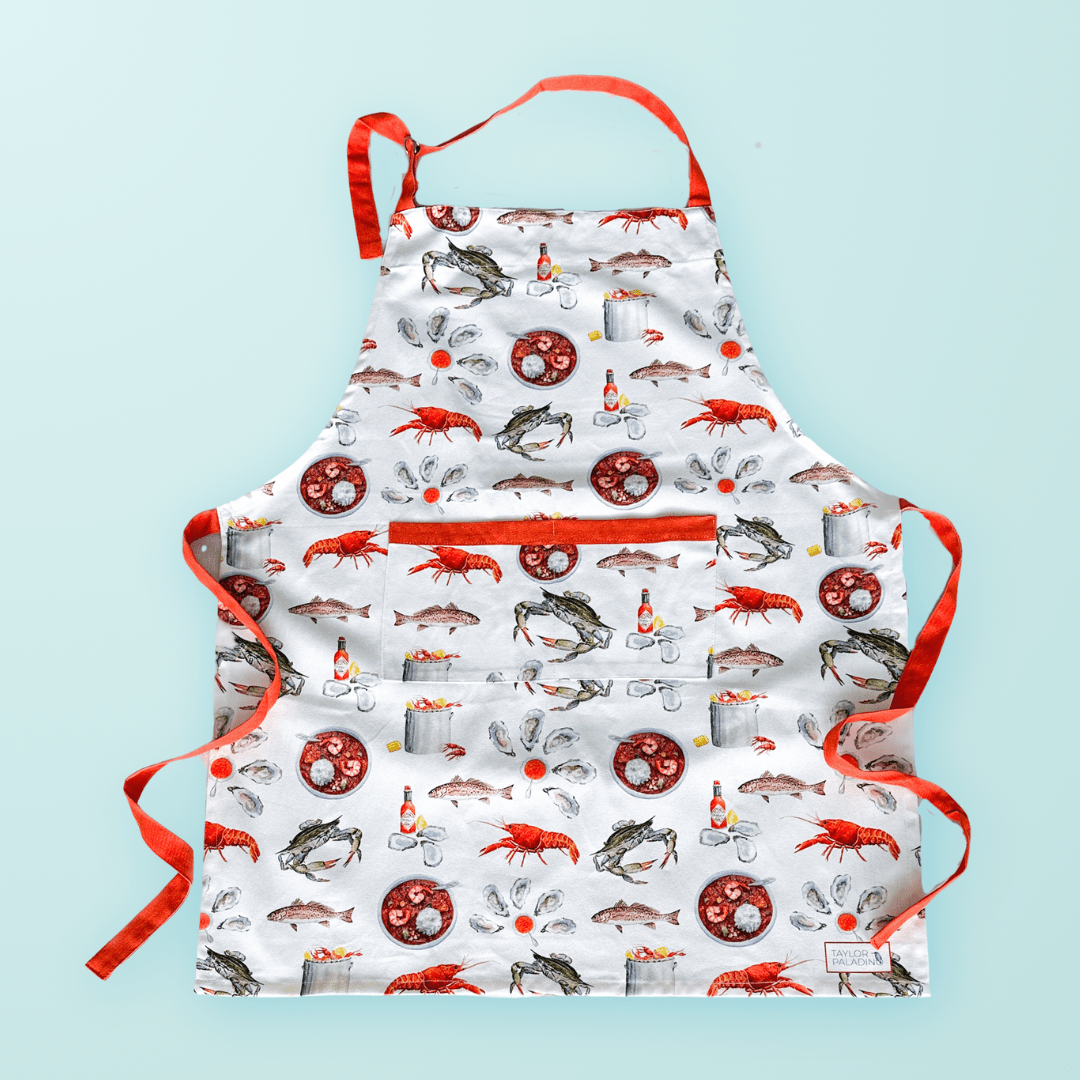Cajun Cuisine Apron - themonogram manor 