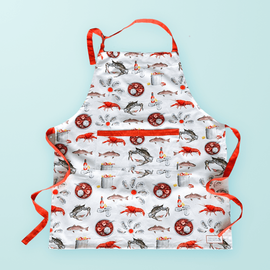 Cajun Cuisine Apron - themonogram manor 