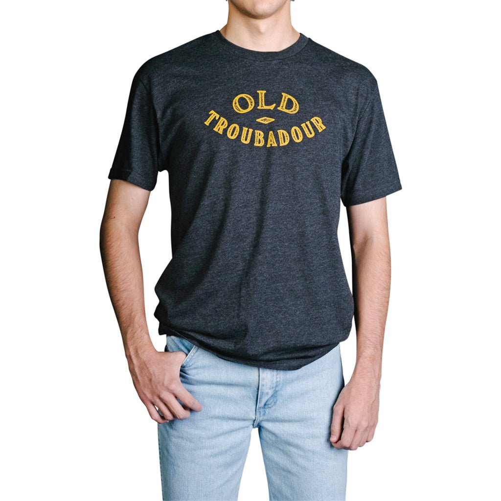 Old Troubadour T-Shirt - Charcoal - themonogram manor 