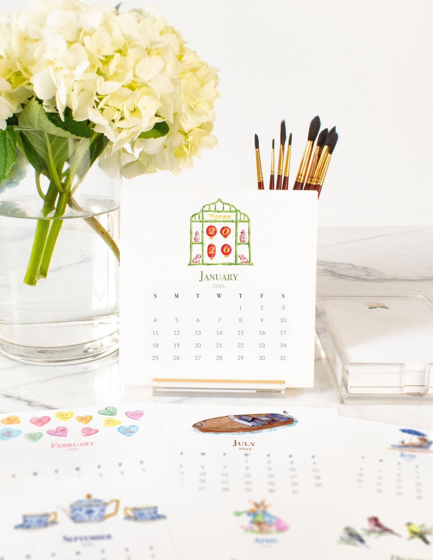 2026 Calendar | EVERYDAY EDITION - themonogram manor 