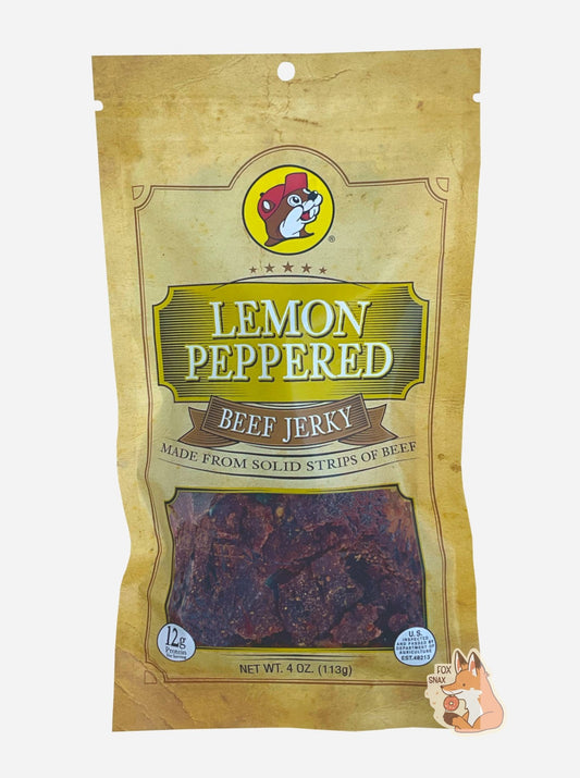 Buc - ee's Lemon Peppered Beef Jerky - themonogram manor 
