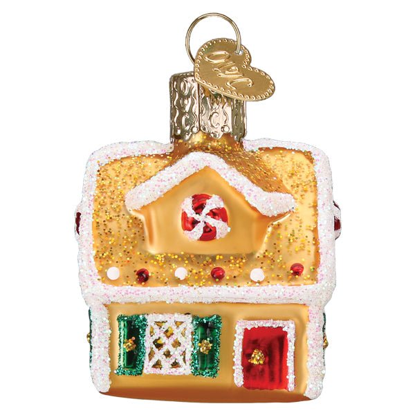 Mini Gingerbread House Ornament - themonogram manor 