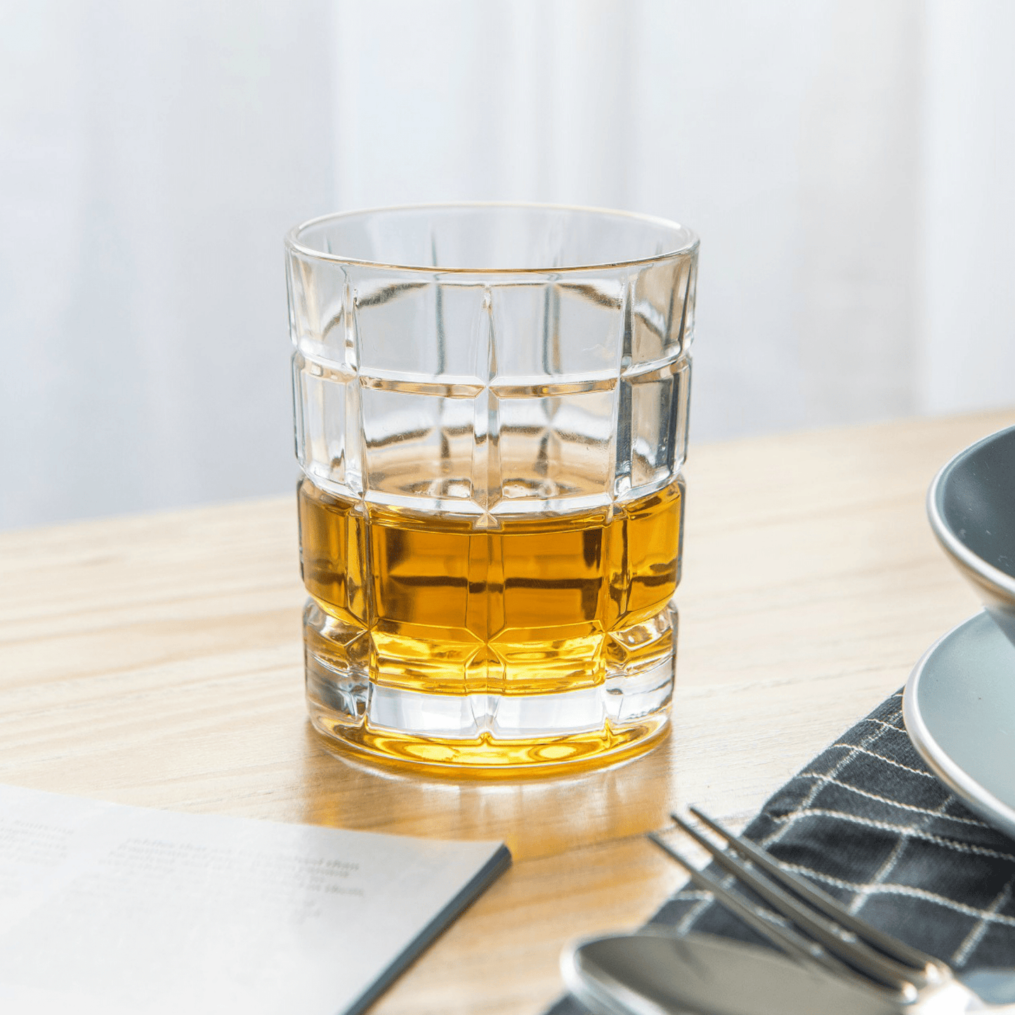 Whiskey Glasses 10oz Premium Scotch Glasses Set of 2 Old Fashioned Whiskey - themonogram manor 