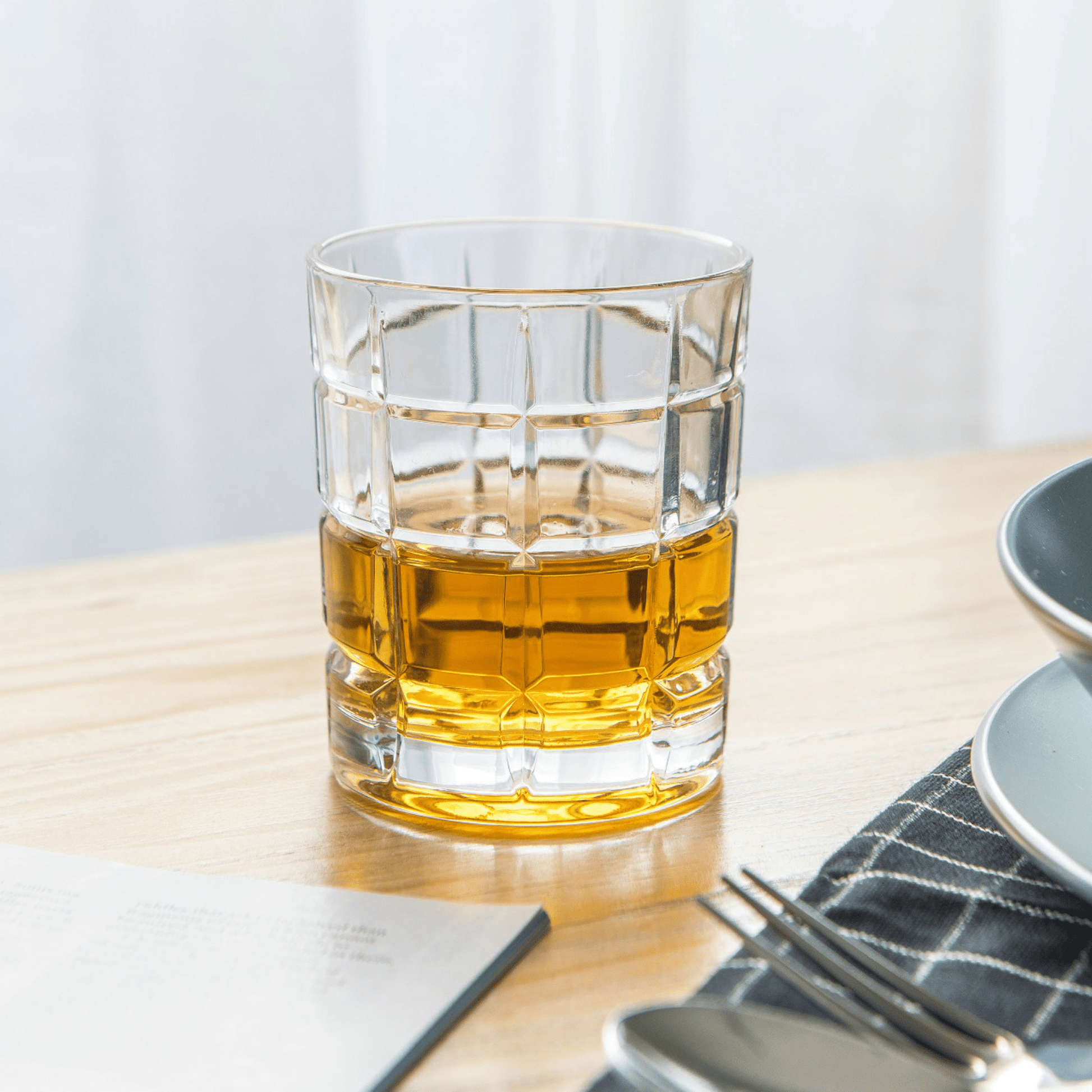 Whiskey Glasses 10oz Premium Scotch Glasses Set of 2 Old Fashioned Whiskey - themonogram manor 