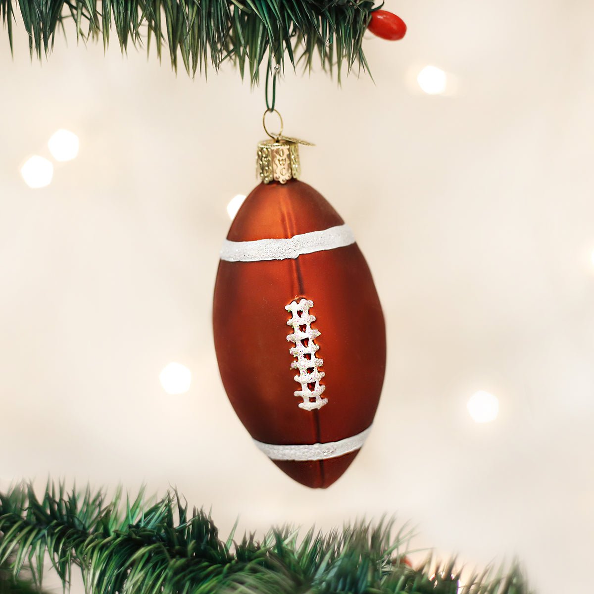 Football Ornament - themonogram manor 