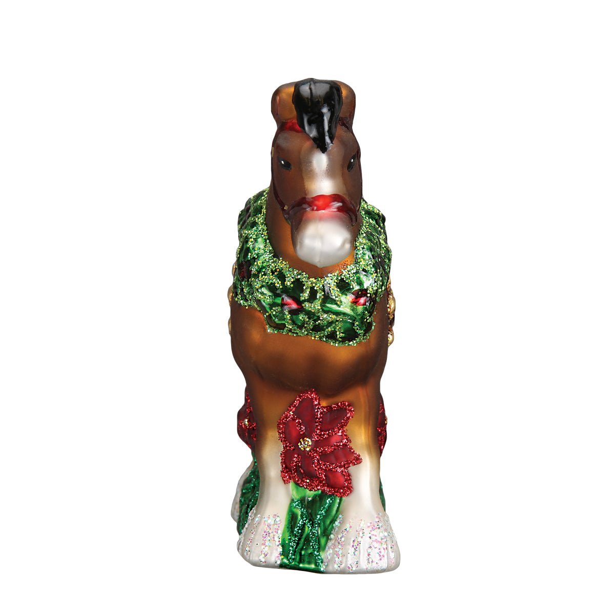 Holiday Clydesdale Ornament - themonogram manor 