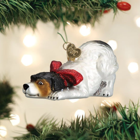 Norman Rockwell Signature Dog Ornament - themonogram manor 