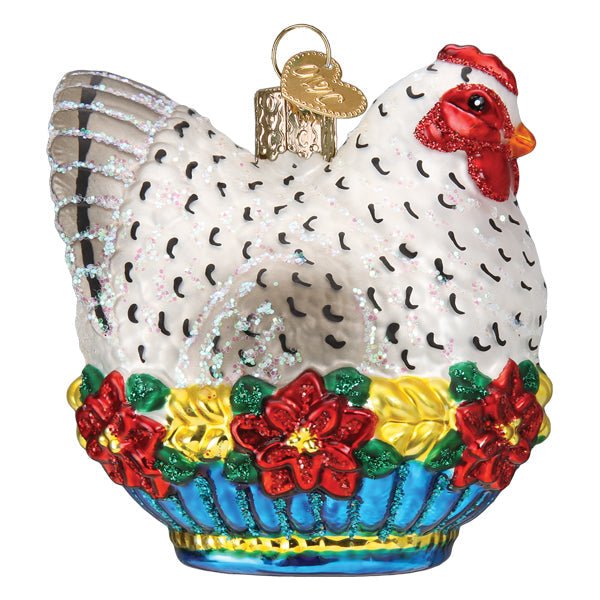 French Hen Ornament - themonogram manor 