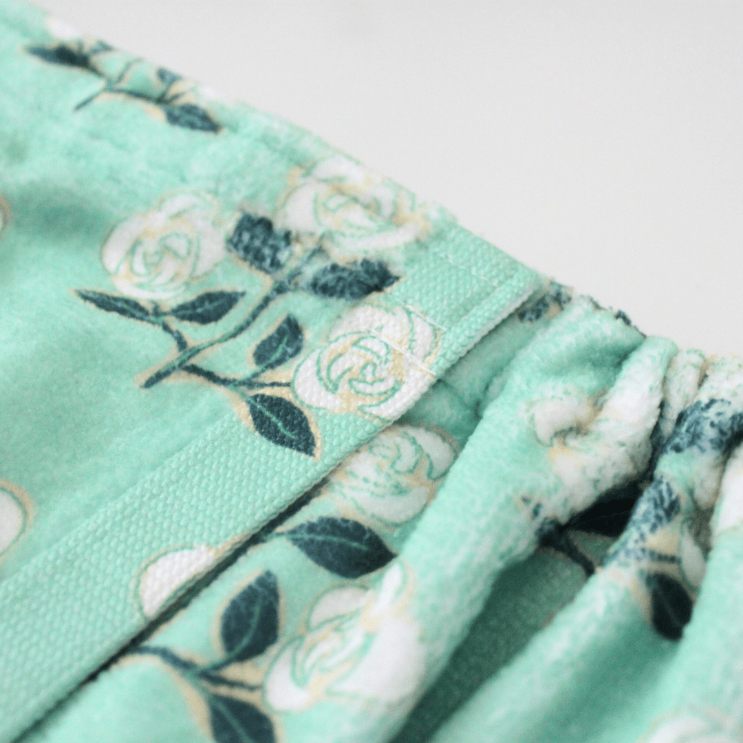 Spa Wrap - Mila Blue - Monogram - themonogram manor 