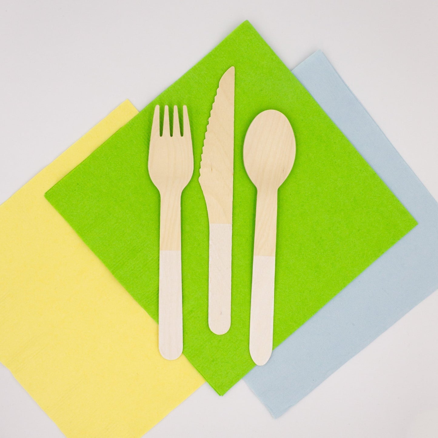 White Wooden Utensil Set – 24ct | ON SALE!! - themonogram manor 