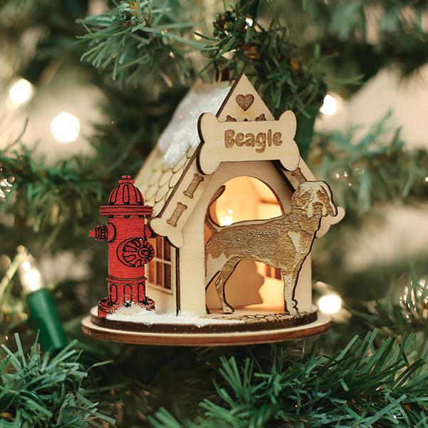 Beagle Ornament - #themonogram manor #