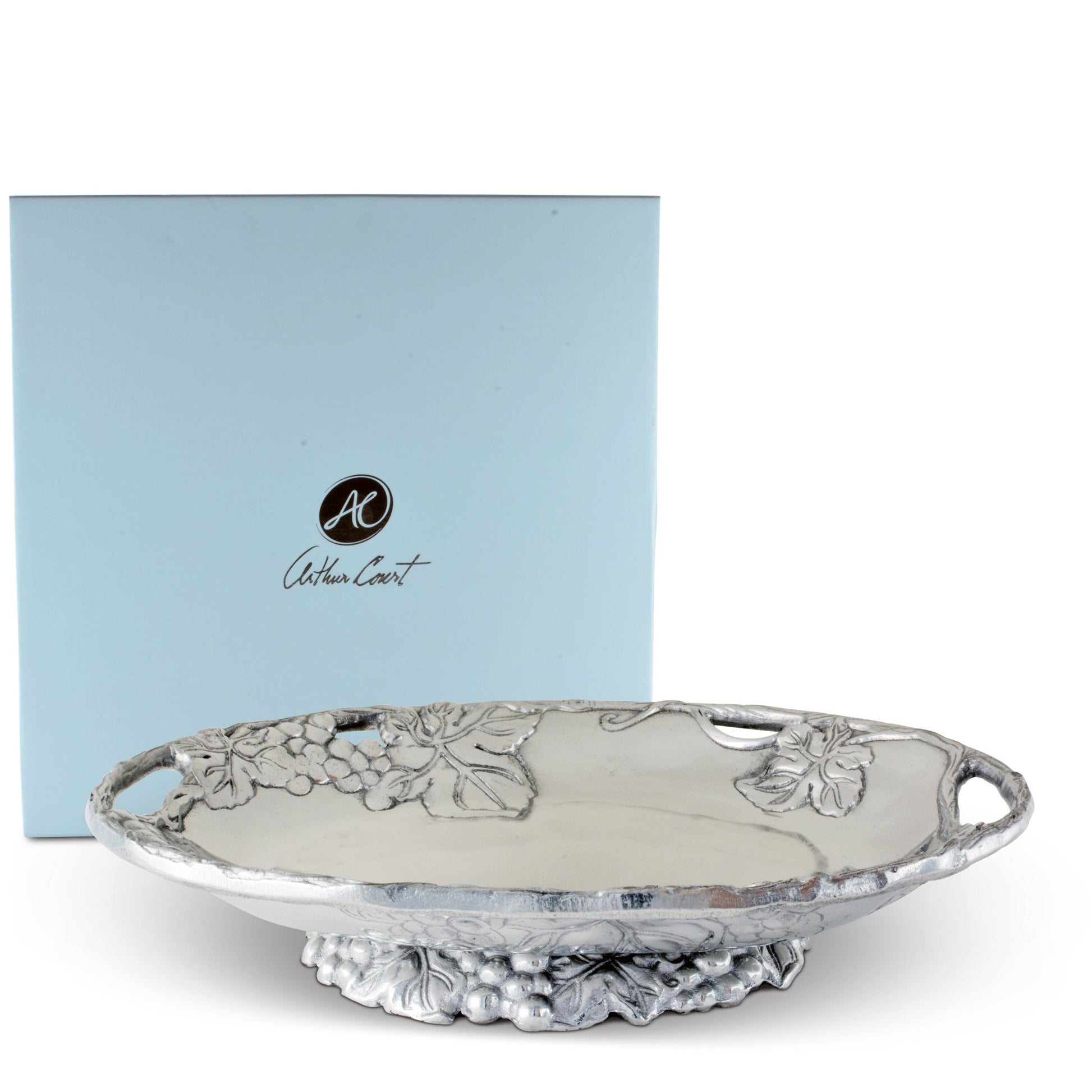 Grape Footed Side Dish - themonogram manor 