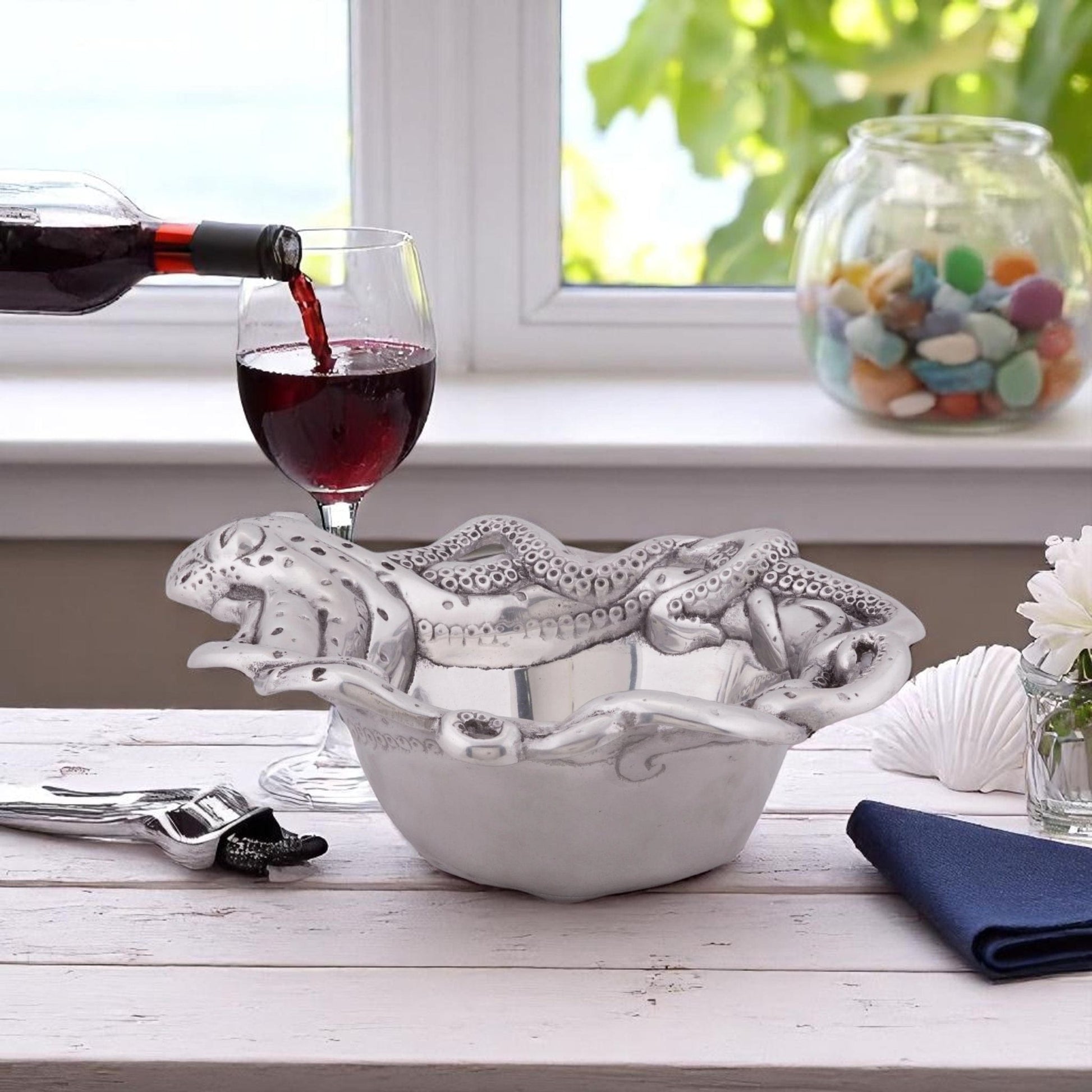 Octopus Wine Coaster - themonogram manor 