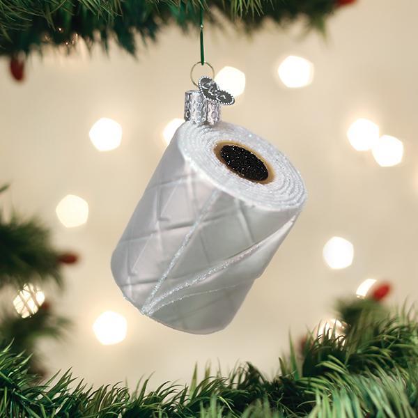 Toilet Paper Ornament - #themonogram manor #