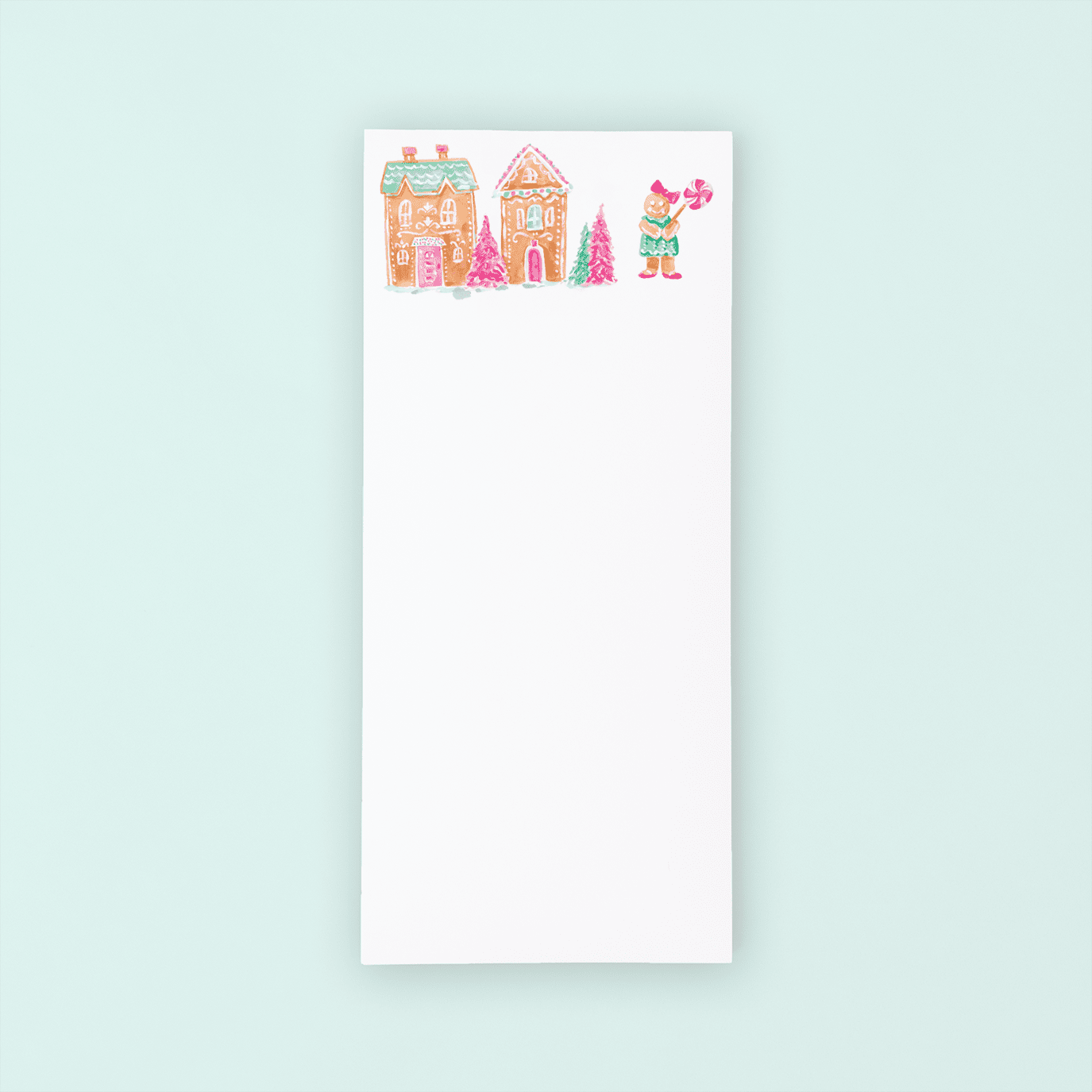 Gingerbread Village List Pad - themonogram manor 