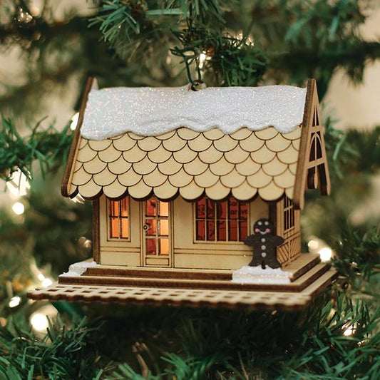 All Aboard Train Depot Ornament - themonogram manor 