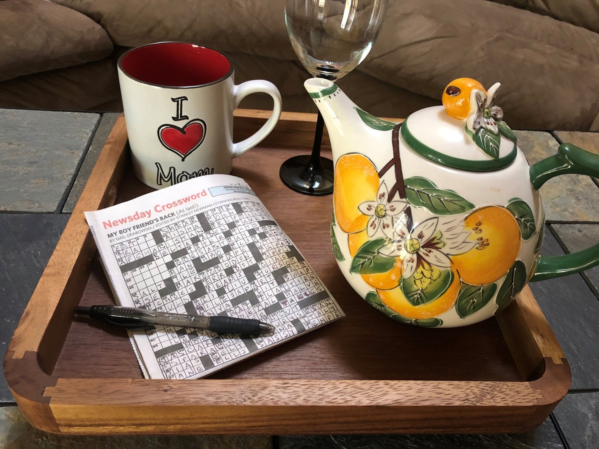 Square Serving Tray - 14 - themonogram manor 