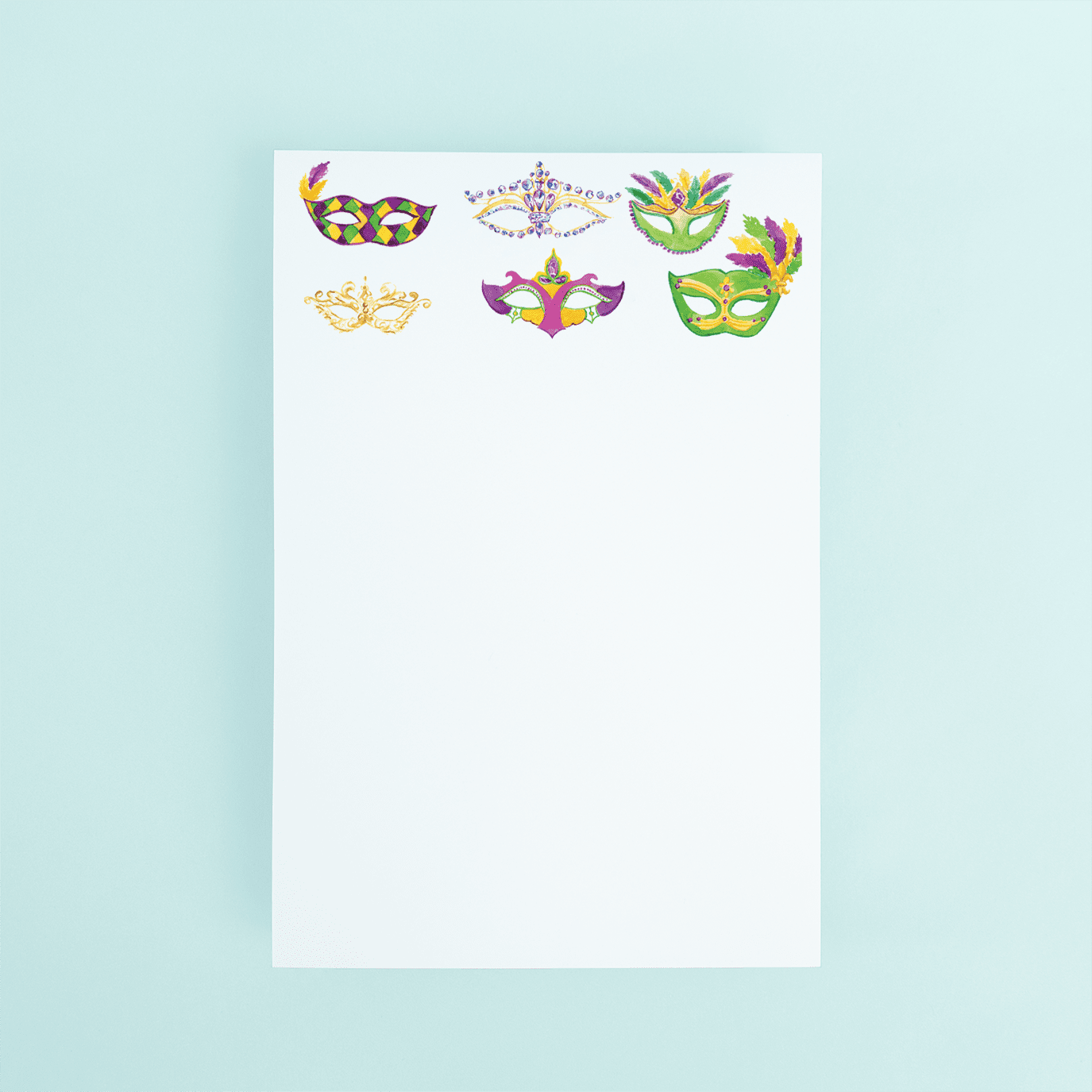 Mardi Gras Masks - themonogram manor 